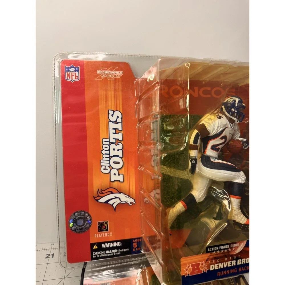 McFarlane Toys NFL Series 7 Clinton Portis Denver Broncos Action Figure